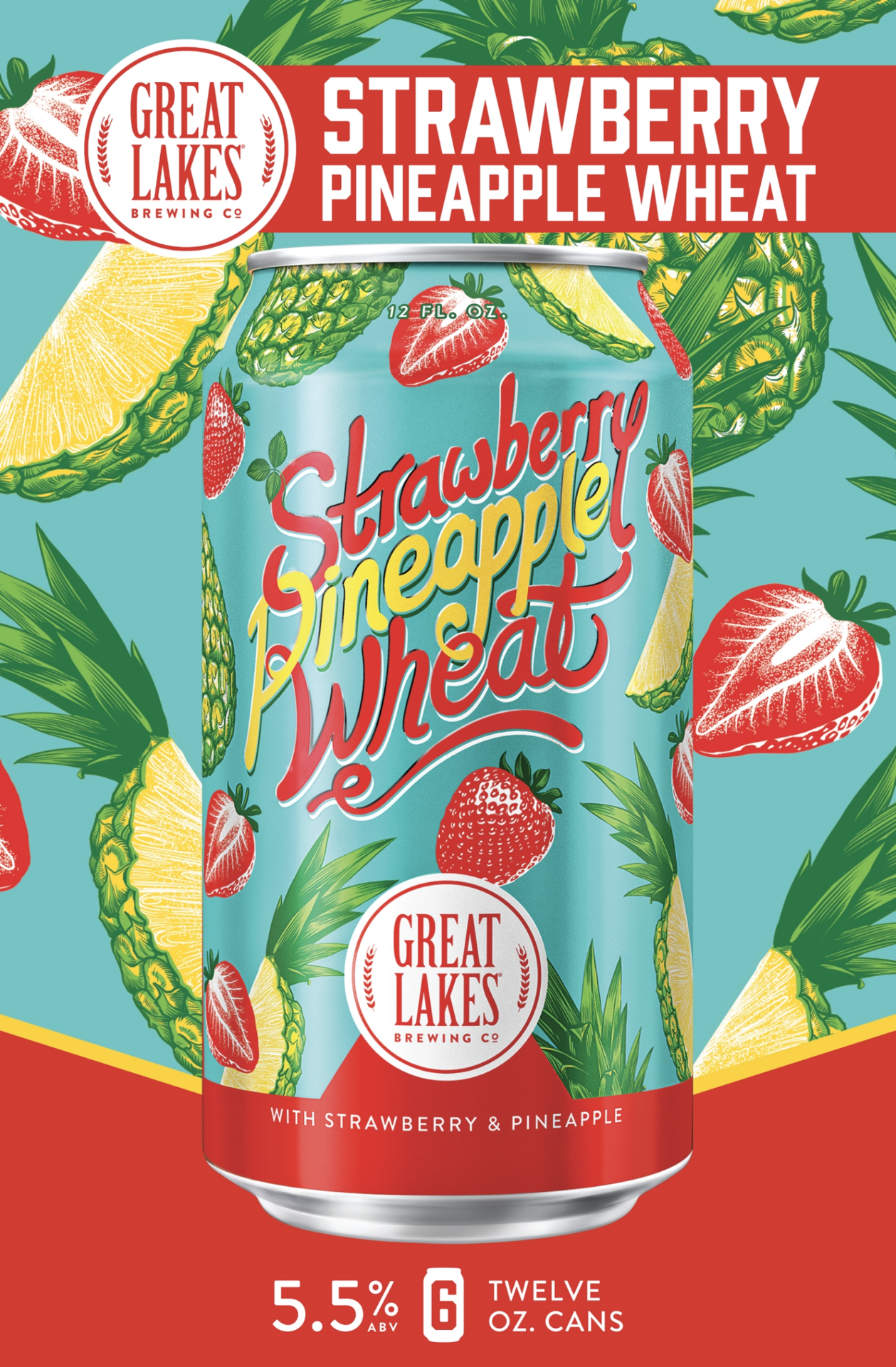 slide 4 of 4, Great Lakes Brewing Co. Great Lakes Cran Orange Wheat, 6 ct; 12 oz