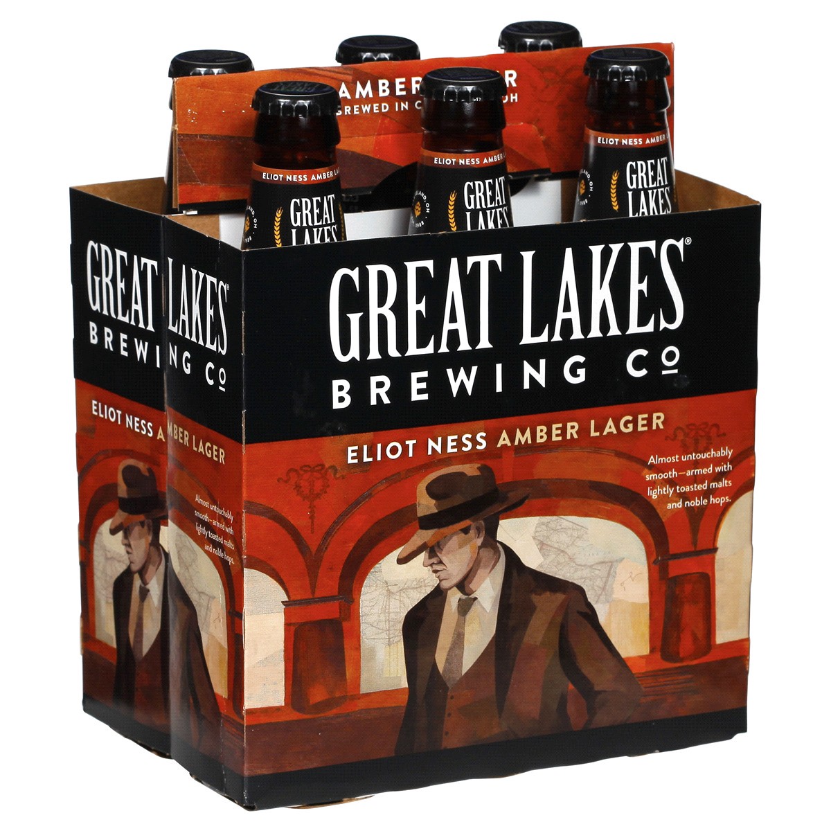 slide 2 of 5, Great Lakes 6 Pack Eliot Ness Amber Lager Beer 6 ea, 6 ct; 12 oz