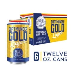 Great Lakes Brewing Co. Great Lakes Dortmunder Gold 6 pack, 12 oz can, 5.8% ABV