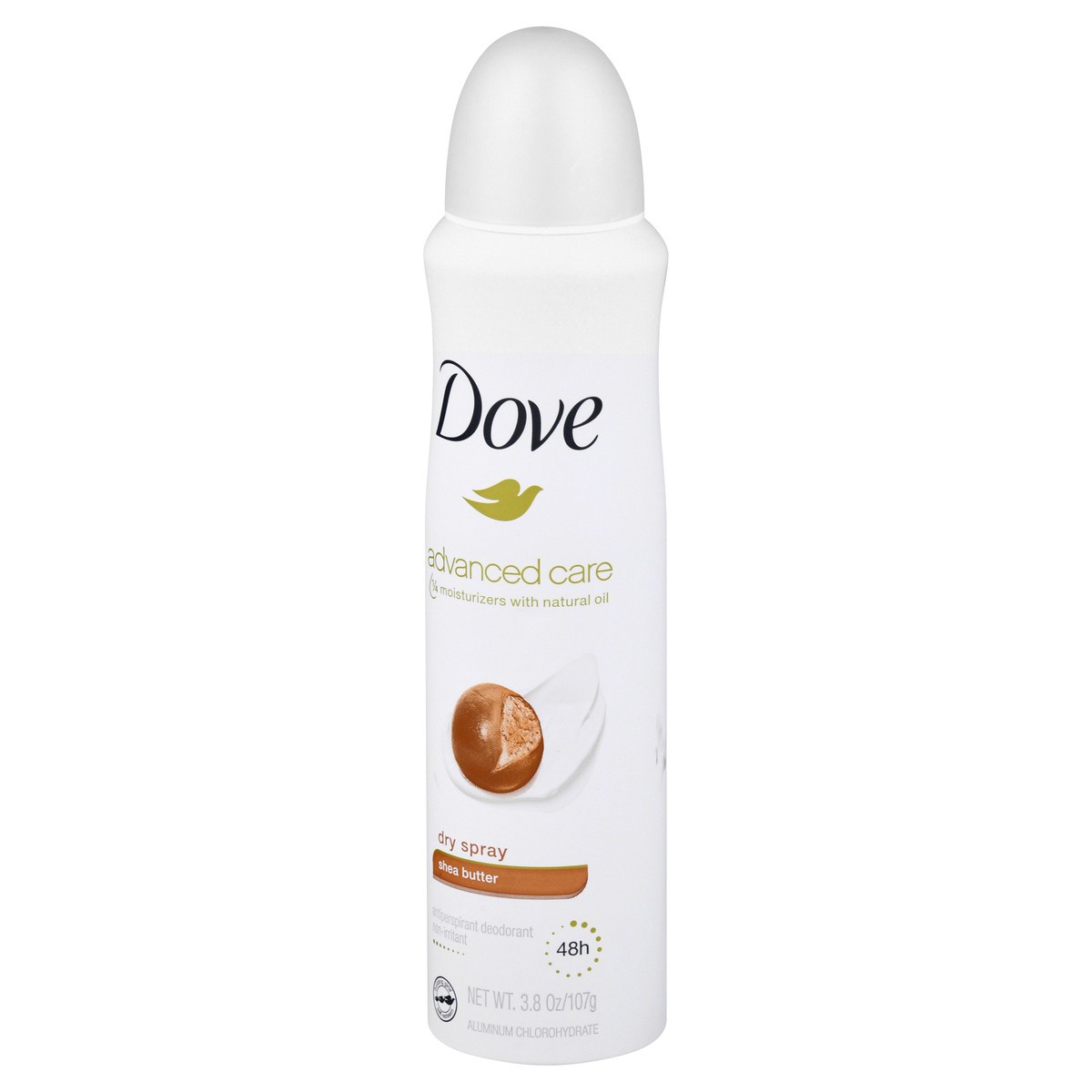 slide 9 of 9, Dove Advanced Care Antiperspirant Deodorant Spray Shea Butter, 3.8 oz, 3.8 oz