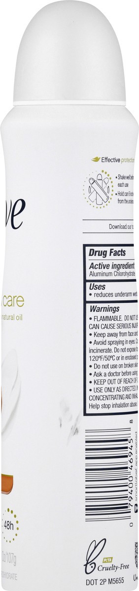 slide 2 of 9, Dove Advanced Care Antiperspirant Deodorant Spray Shea Butter, 3.8 oz, 3.8 oz