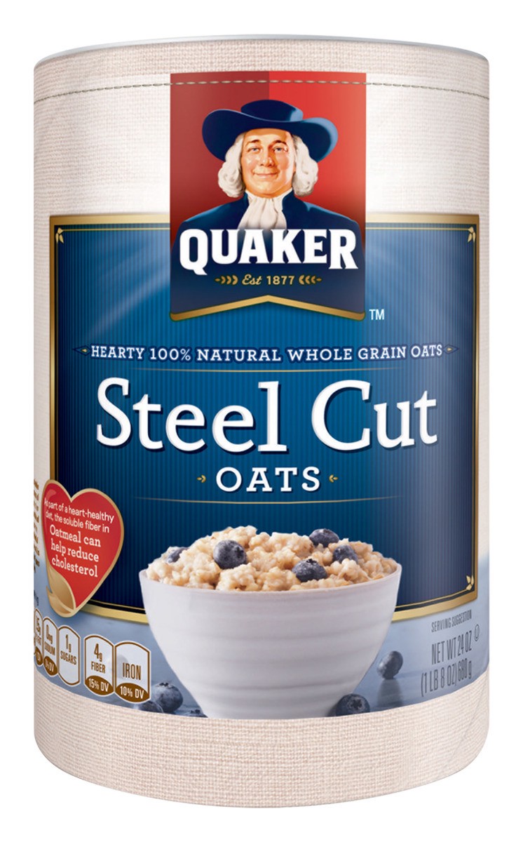 slide 1 of 5, Quaker Instant Oats Hot Cereal, 24 oz