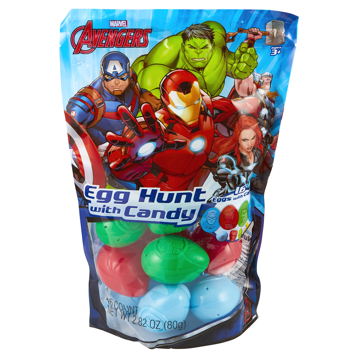 slide 1 of 1, Avengers Egg Hunt With Candy, 2.82 oz