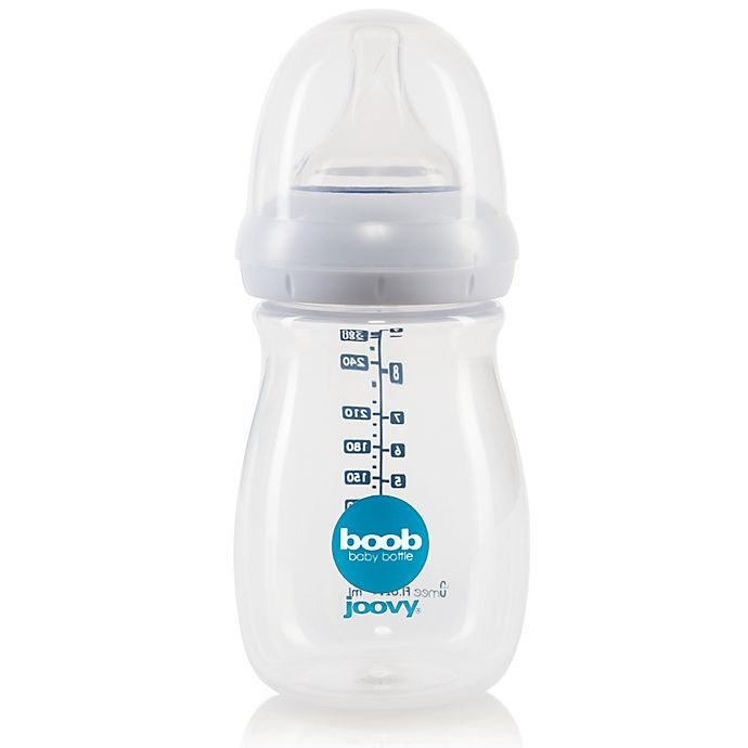 slide 1 of 4, Joovy Boob Baby Bottle, 9 oz