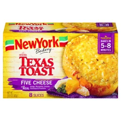 New York Bakery The Original Five Cheese Texas Toast 13.5 oz. Box
