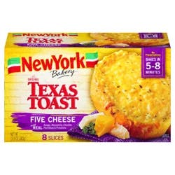 New York Bakery The Original Five Cheese Texas Toast 13.5 oz. Box