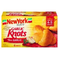 New York Bakery Hand-Tied Garlic Knots 6 ea