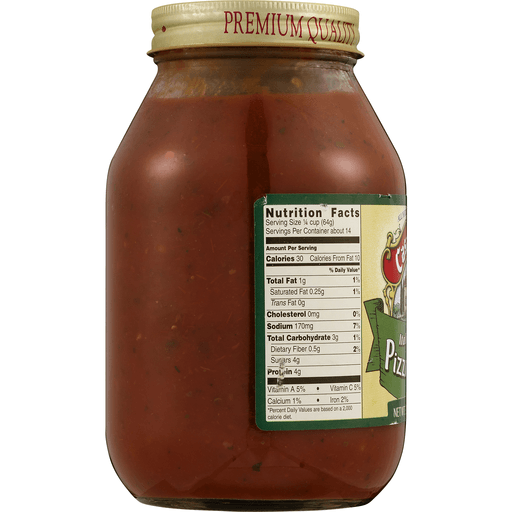 slide 5 of 8, Casa Visco Pizza Sauce, Italian Style, 32 oz