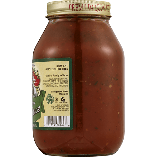 slide 6 of 8, Casa Visco Pizza Sauce, Italian Style, 32 oz