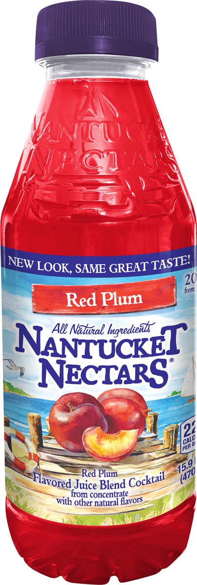 slide 2 of 12, Nantucket Nectars Red Plum, 15.9 fl oz plastic bottle, 15.9 fl oz