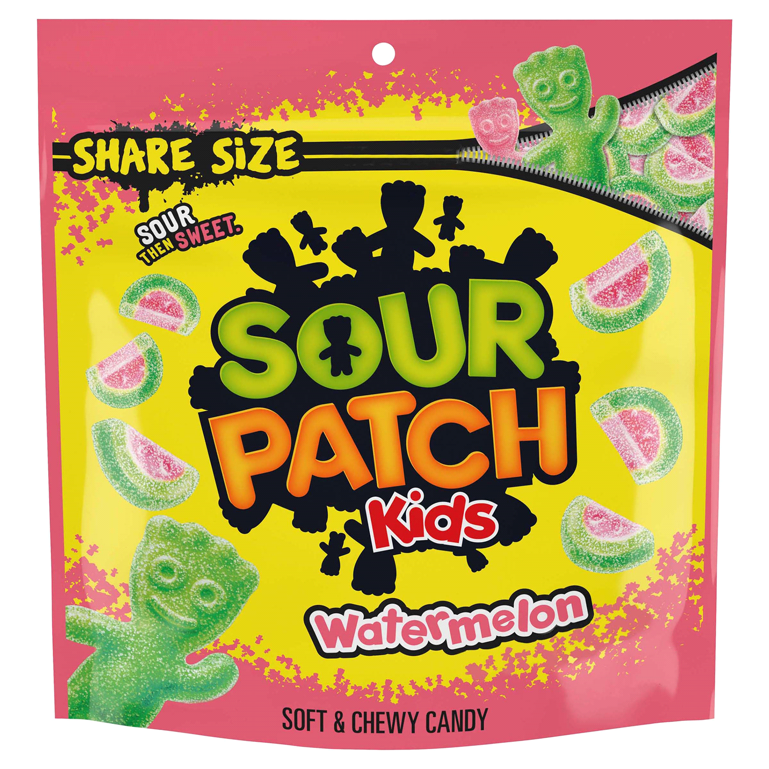 slide 1 of 2, SOUR PATCH KIDS Watermelon Soft & Chewy Candy, Share Size, 12 oz, 12 oz