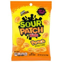 Sour Patch Kids Peach Peg Bag 8.07z