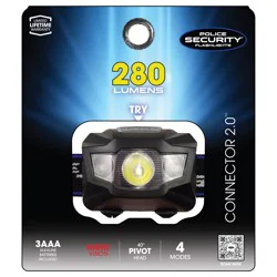 Police Security 280 Lumen Connector 2.0 Headlamp