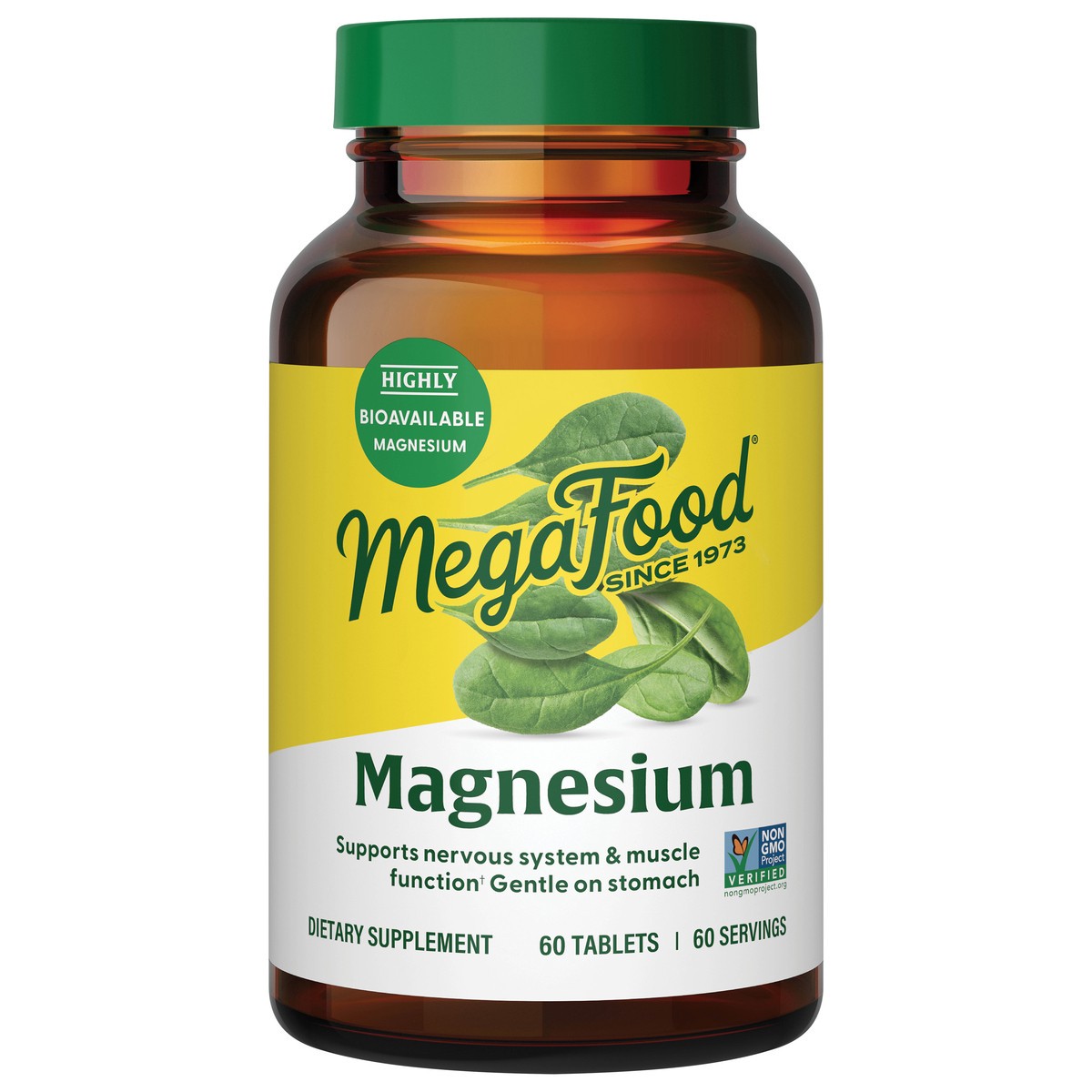 slide 1 of 1, MegaFood Magnesium, 60 Count, 60 ct