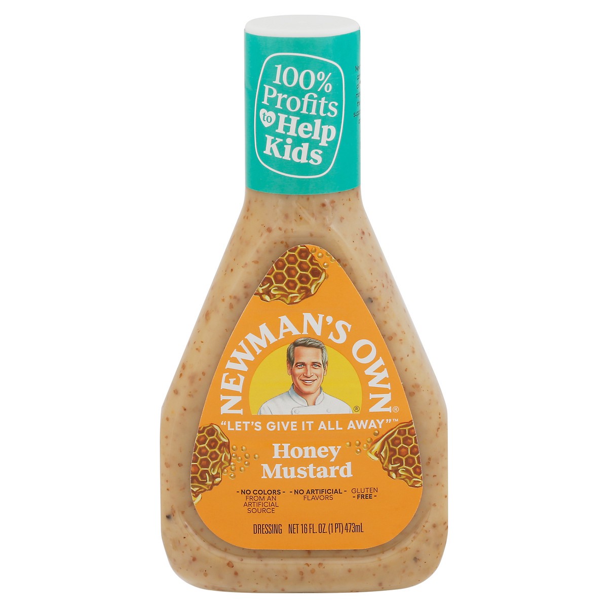 slide 1 of 9, Newman's Own Honey Mustard Dressing 16 fl oz, 16 fl oz