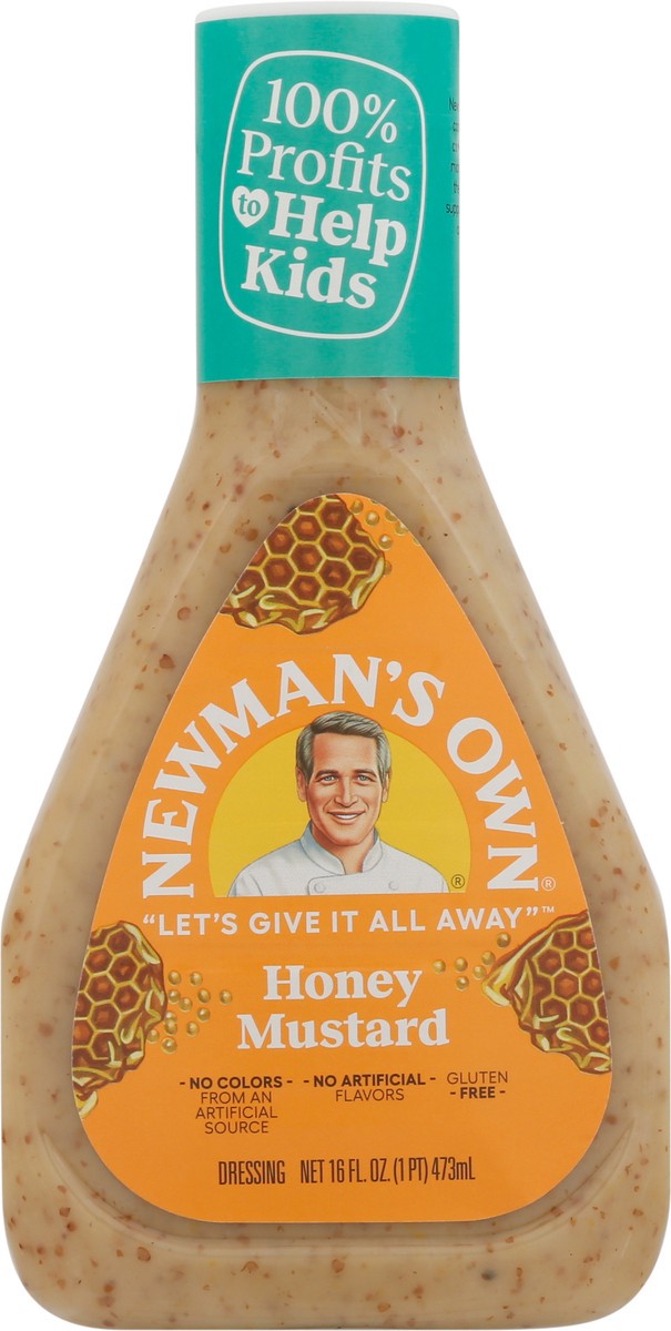 slide 7 of 9, Newman's Own Honey Mustard Dressing 16 fl oz, 16 fl oz