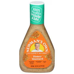 Newman's Own Honey Mustard Dressing 16 fl oz