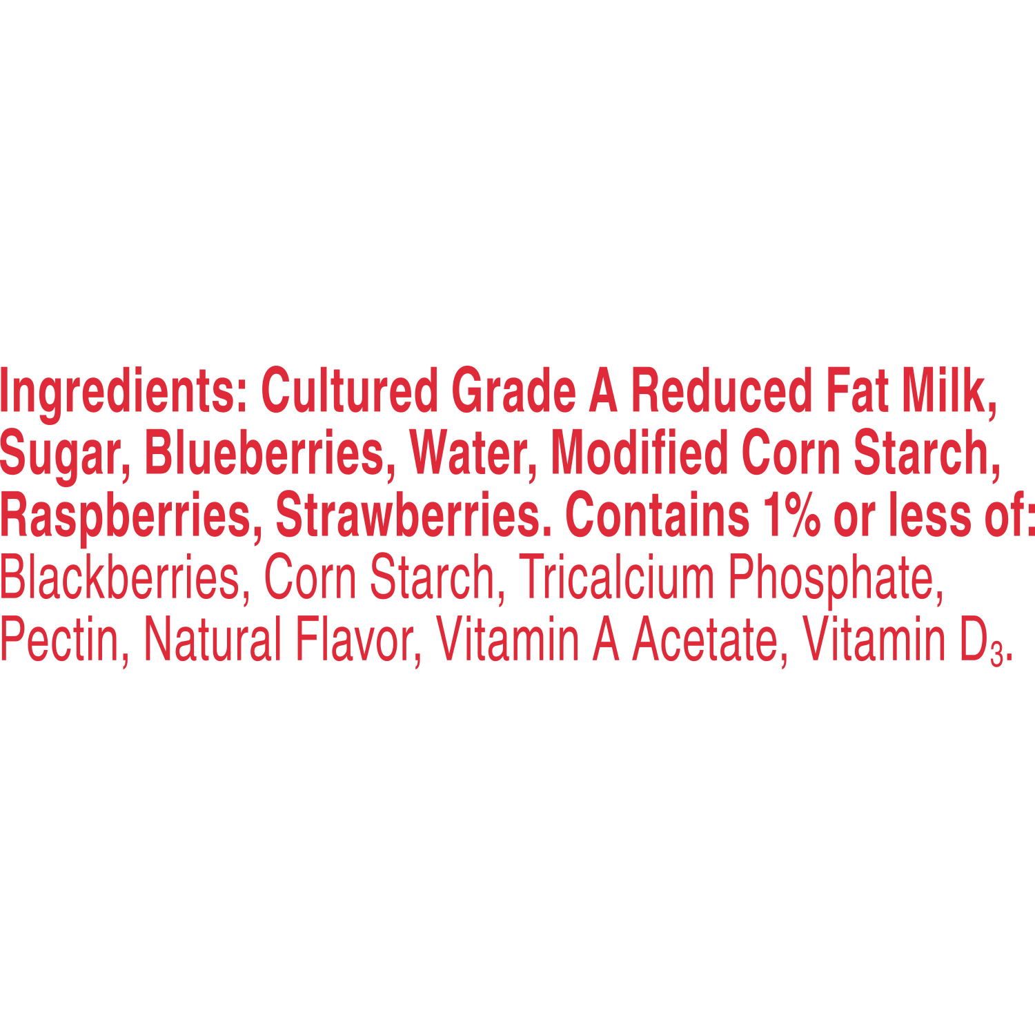 slide 3 of 4, Yoplait Original Low Fat Mixed Berry Yogurt Cup, Made with Real Fruit, 6 oz, 6 oz