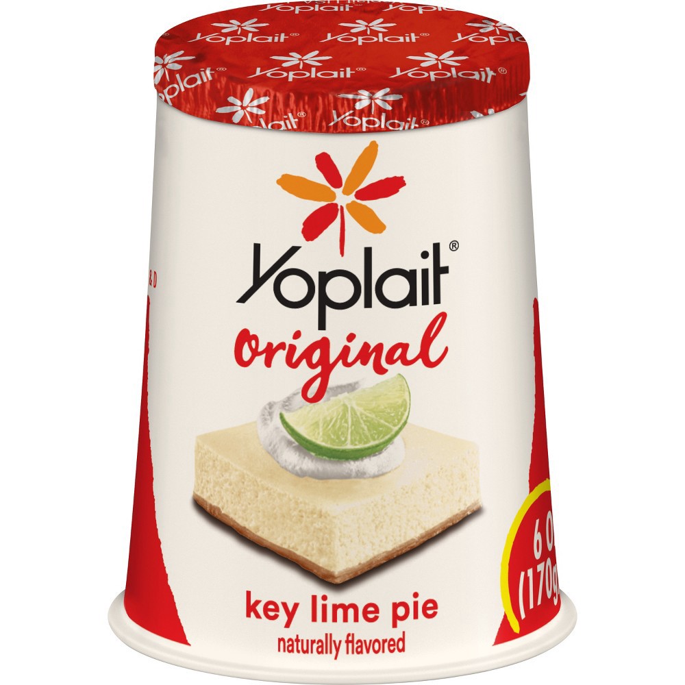 slide 2 of 3, Yoplait Original Low Fat Key Lime Pie Yogurt Cup, Good Source of Calcium, 6 oz, 6 oz