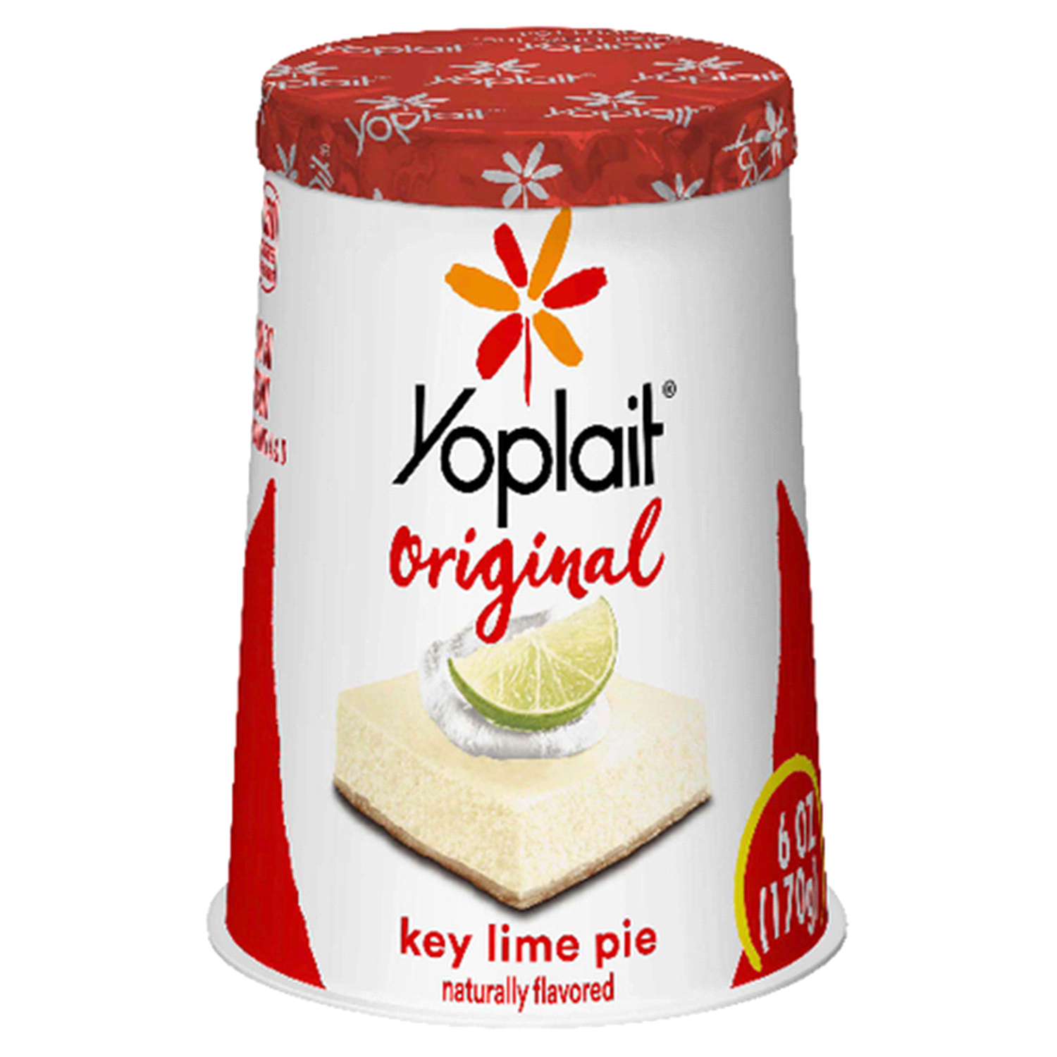 slide 1 of 3, Yoplait Original Low Fat Key Lime Pie Yogurt Cup, Good Source of Calcium, 6 oz, 6 oz