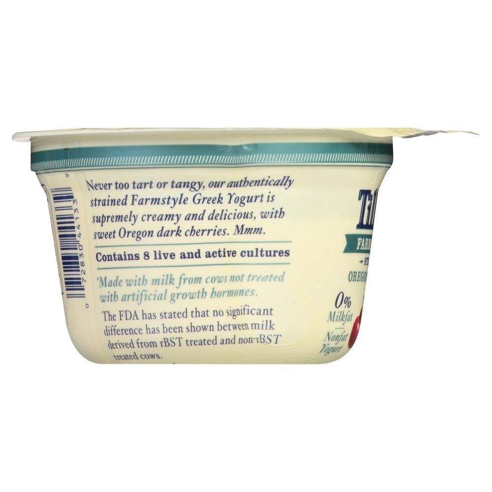 slide 6 of 7, Tillamook Lowfat Greek Oregon Dark Cherry Yogurt 5.3 oz, 5.3 oz