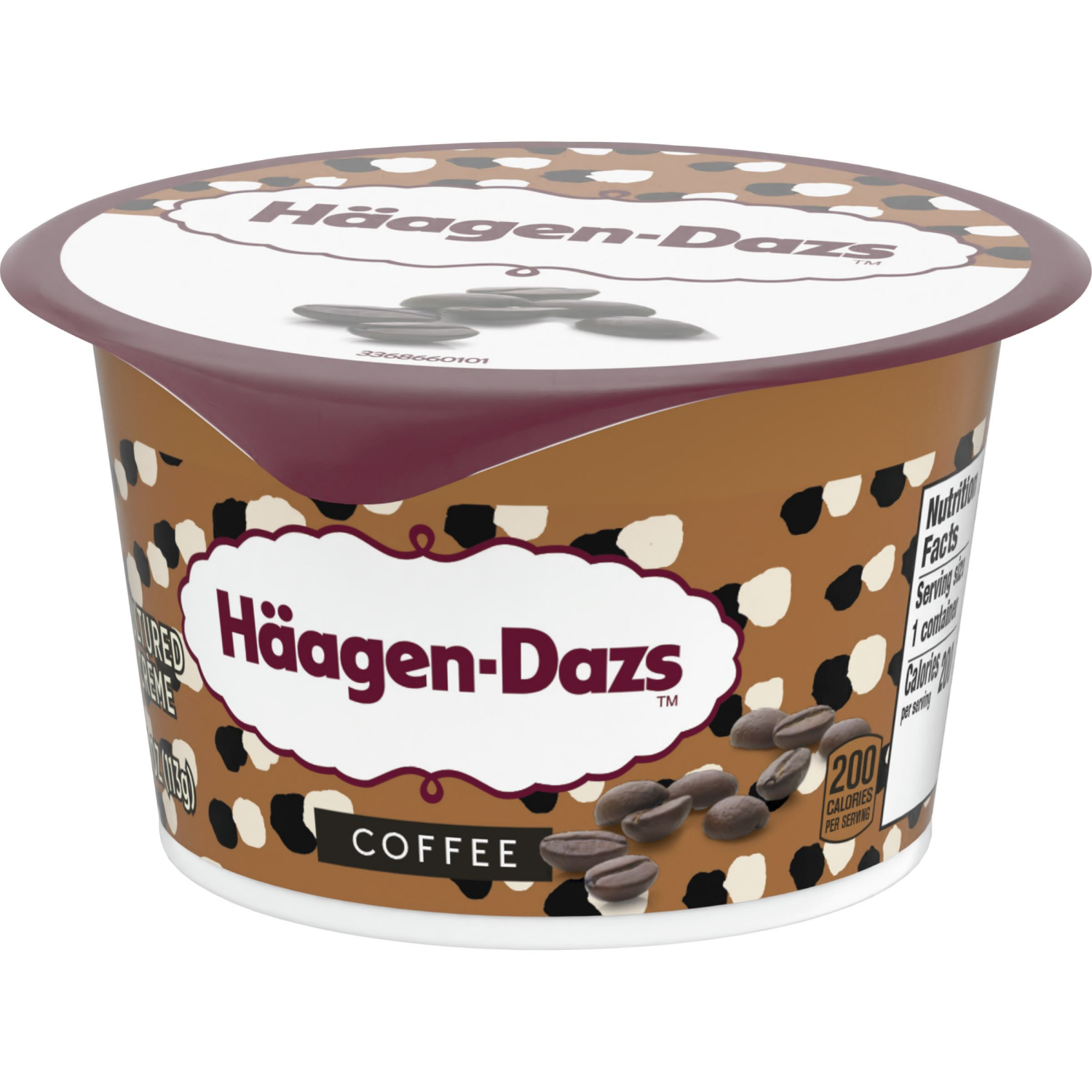 slide 3 of 4, Häagen-Dazs Haagen Dazs Cultured Cream Yogurt Style Snack, Coffee, 4 oz Cup, 4 oz