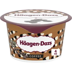 Häagen-Dazs Haagen Dazs Cultured Cream Yogurt Style Snack, Coffee, 4 oz Cup
