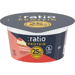 :ratio 25g Protein Strawberry Cheesecake Dairy Snack