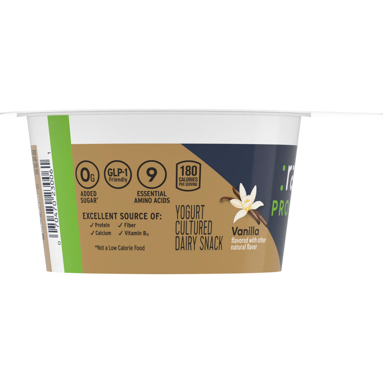 slide 4 of 6, Ratio Pro Fiber Vanilla Yogurt, 5.3 oz