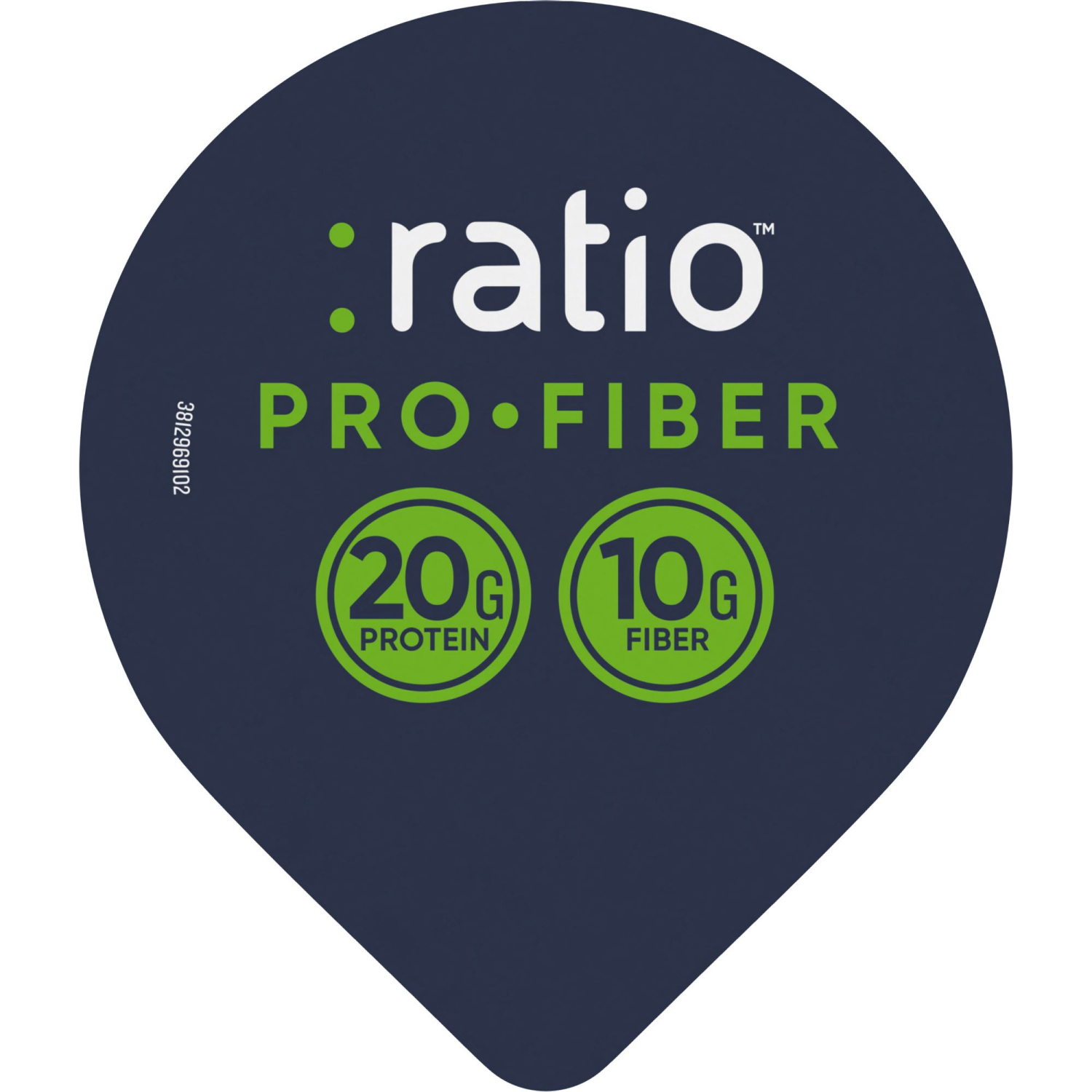 slide 6 of 6, Ratio Pro Fiber Vanilla Yogurt, 5.3 oz