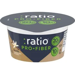 :ratio 20g Protein Pro Fiber Vanilla Dairy Snack