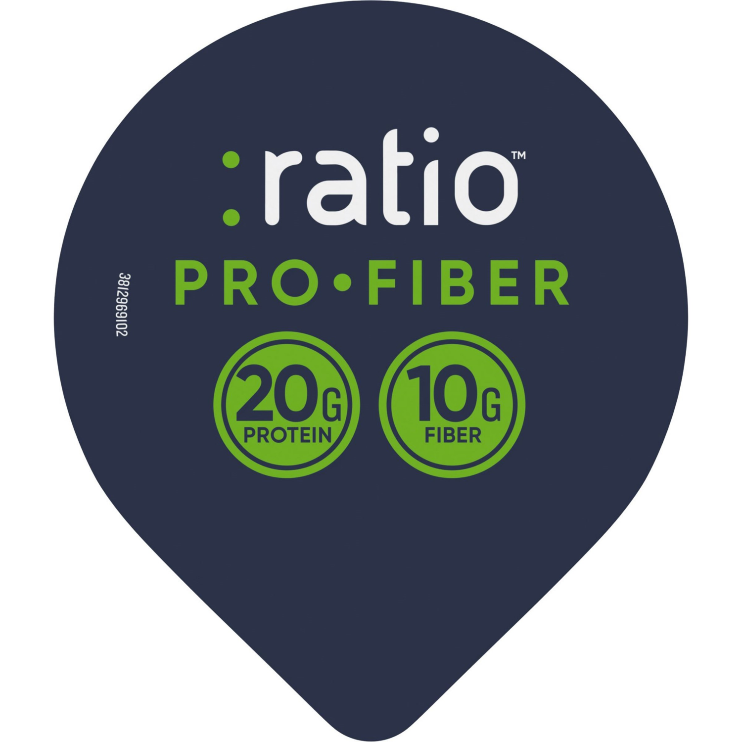 slide 6 of 6, :ratio Pro Fiber Pina Colada Yogurt Cultured Dairy Snack, 5.3 Oz, 5.3 oz