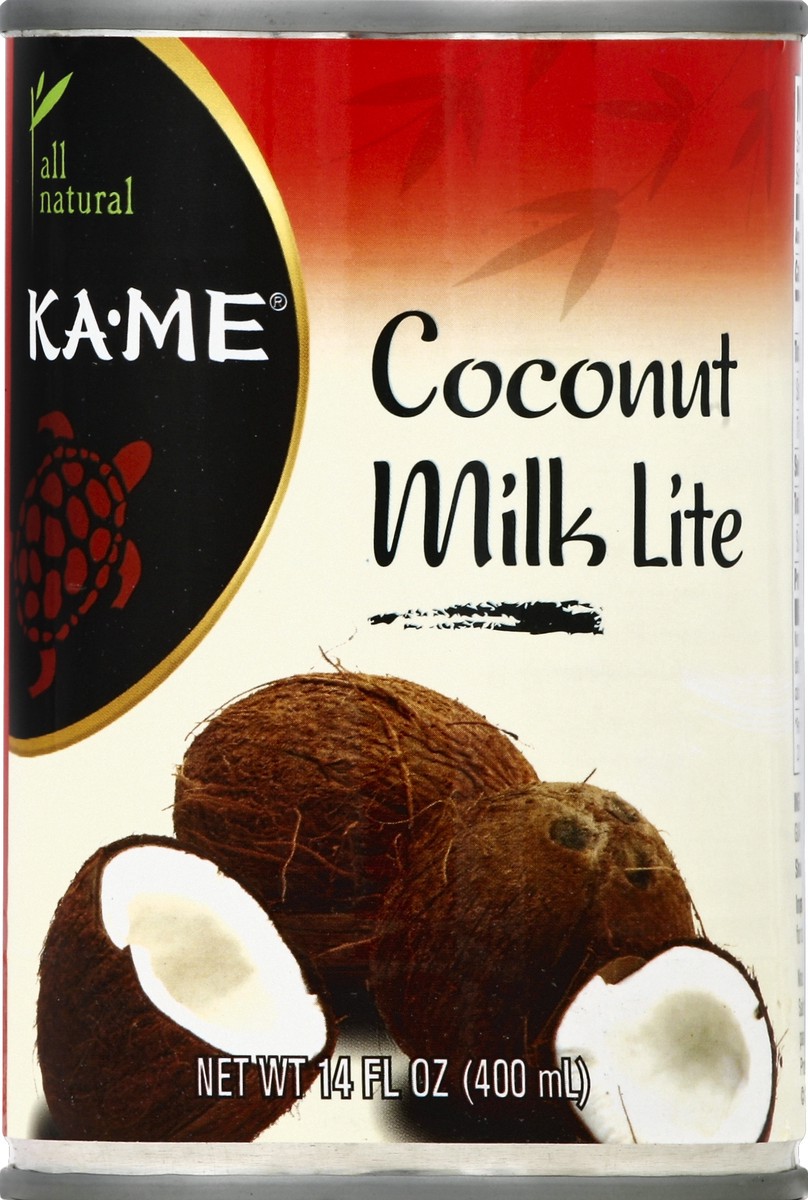 slide 2 of 2, KA-ME Coconut Milk Lite, 14 oz