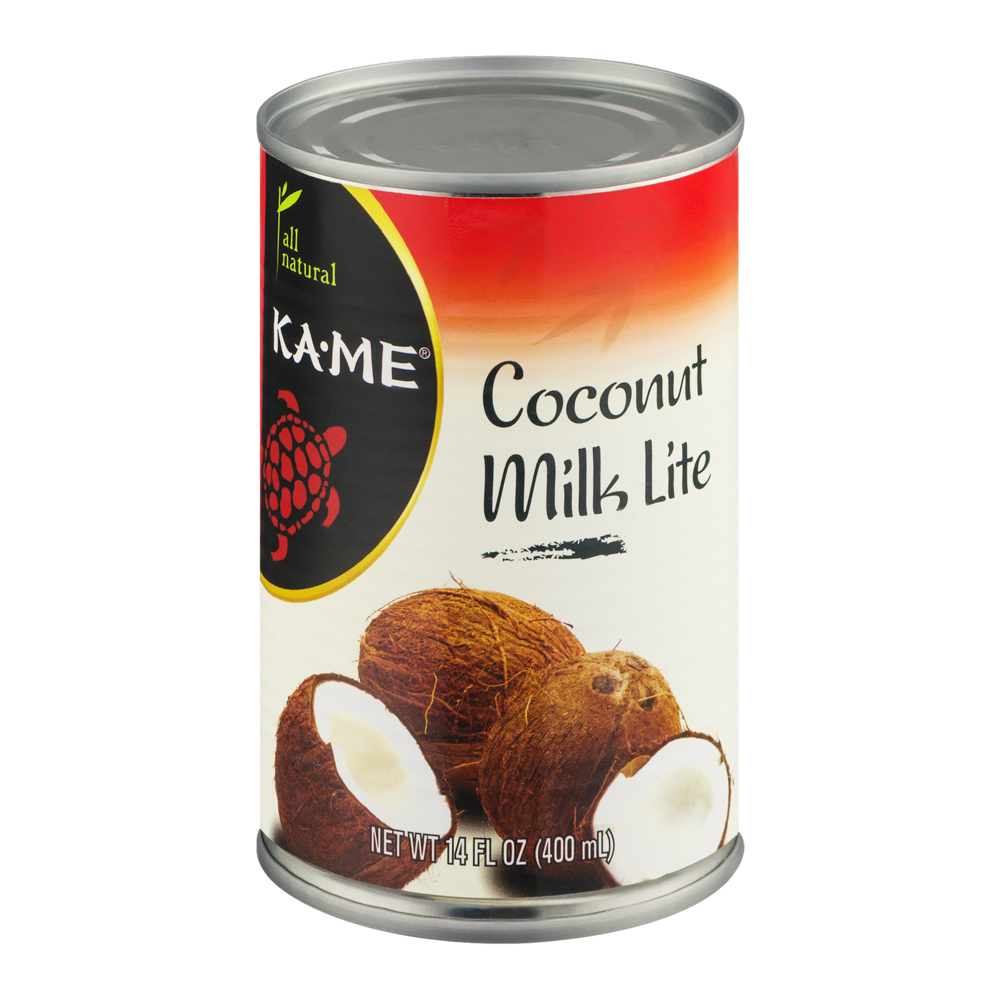 slide 1 of 2, KA-ME Coconut Milk Lite, 14 oz