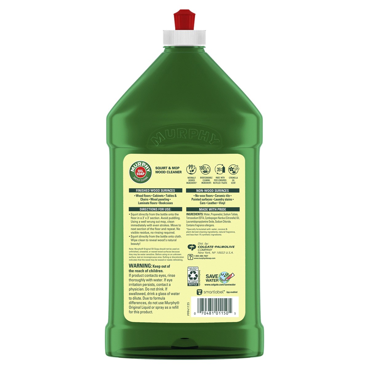 slide 2 of 3, Murphy's Wood Cleaner 32 oz, 32 oz