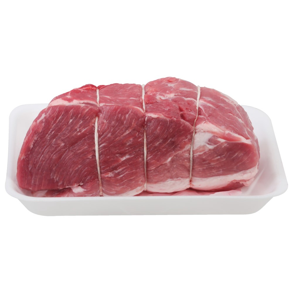 slide 1 of 1, Smithfield Pork Bone-In Boston Butt Shoulder Roast, per lb