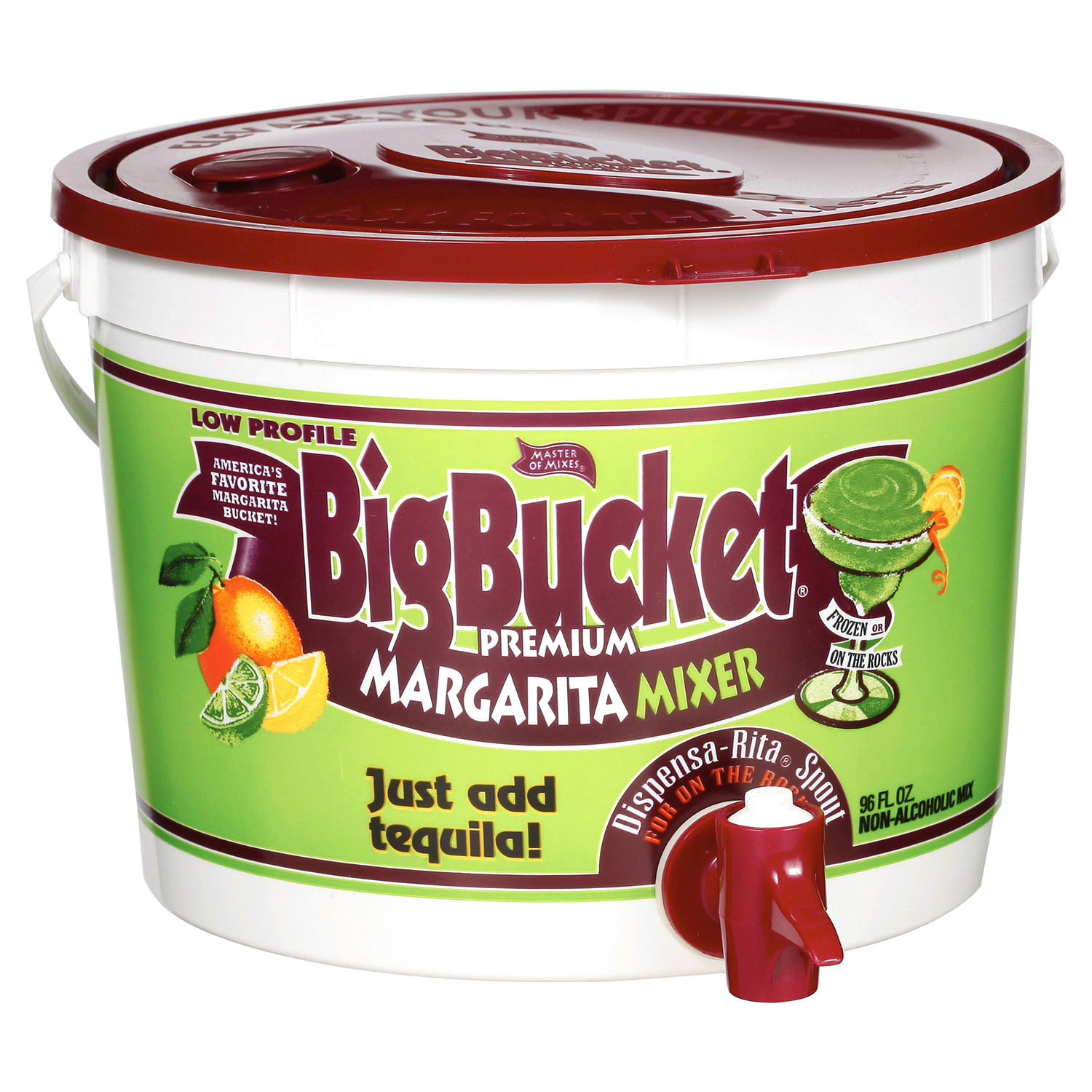 slide 1 of 2, Big Bucket Margarita Mixer 96 fl oz, 96 fl oz