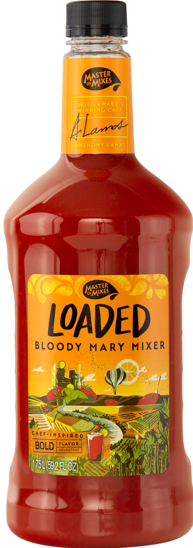 slide 1 of 1, Master of Mixes Loaded Bold Flavor Adventure Bloody Mary Mixer - 1.75 liter, 1.75 liter