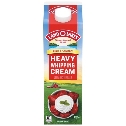 slide 1 of 1, Land O' Lakes heavy whipping cream, 32 fl oz