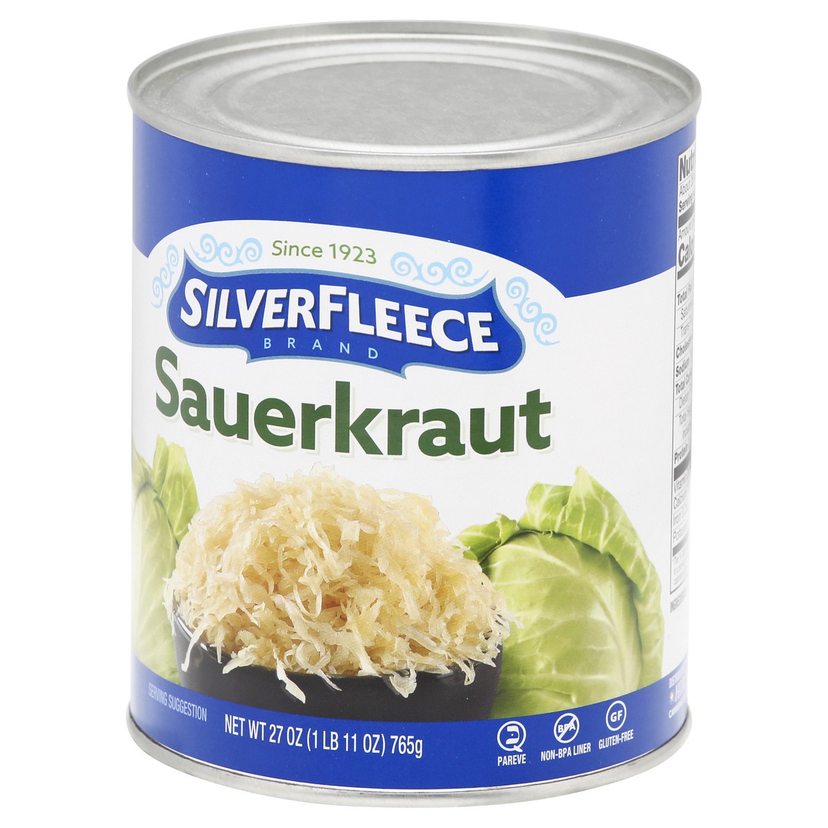 slide 3 of 9, SilverFleece Silver Fleece Sauerkraut, 27 oz