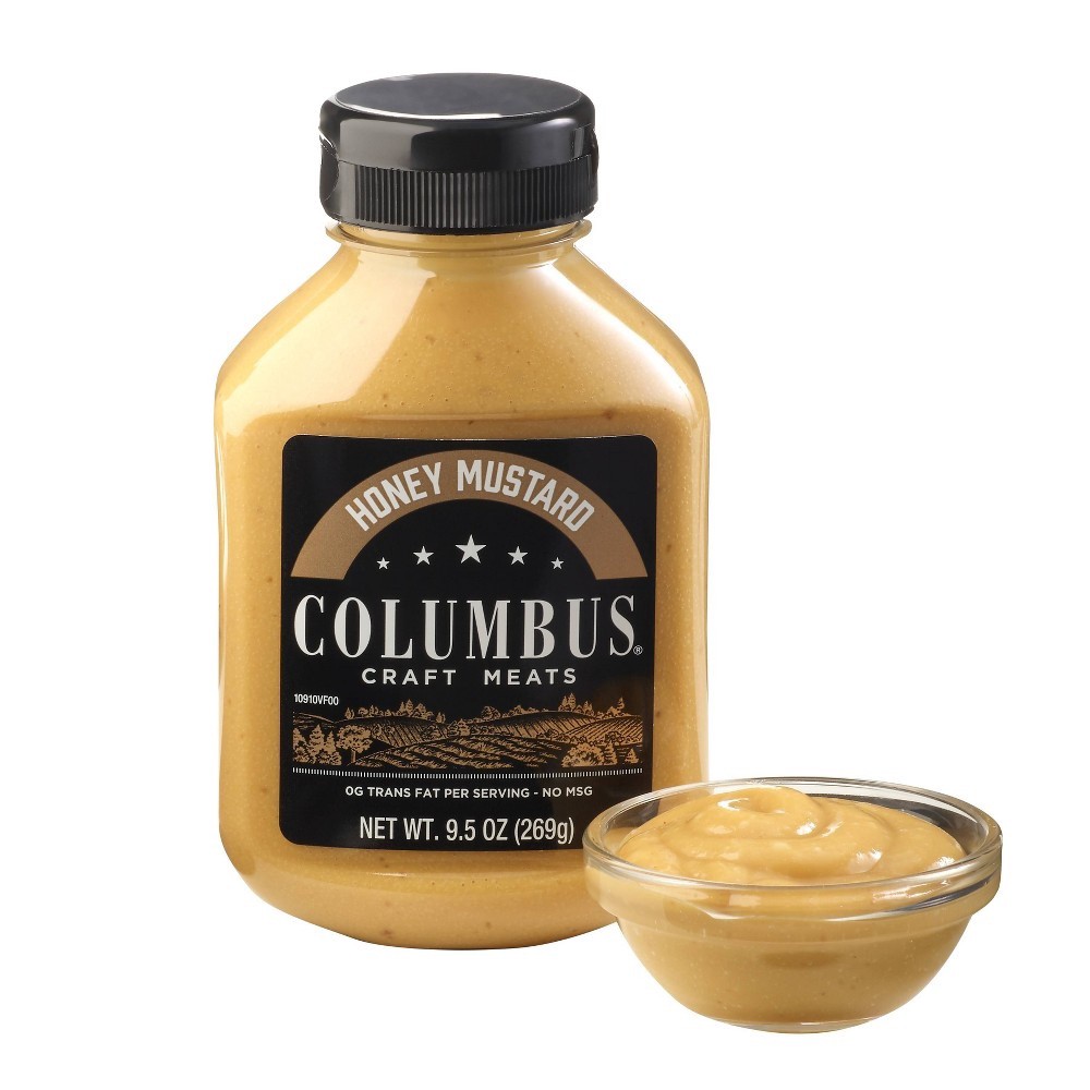 slide 2 of 5, Columbus Craft Meats Honey Mustard, 9.5 oz