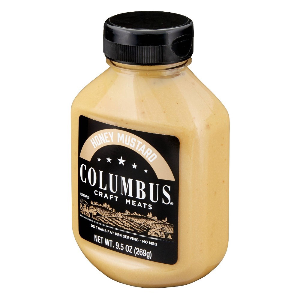 slide 5 of 5, Columbus Craft Meats Honey Mustard, 9.5 oz