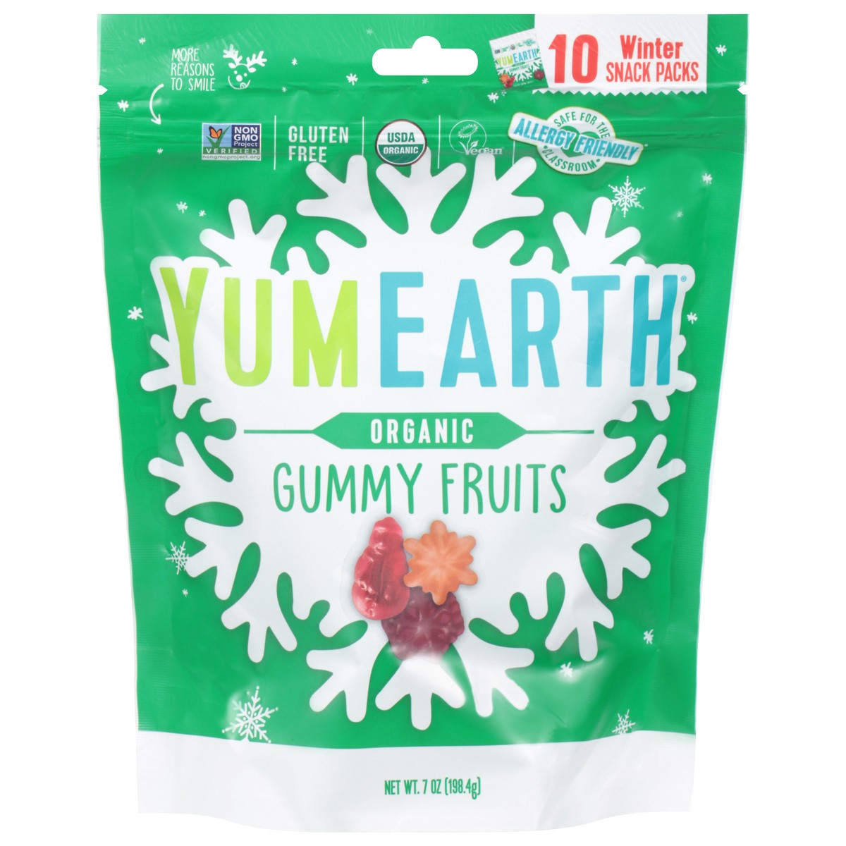 slide 1 of 9, Yum Earth Hol Organic Gummy Fruits 7Oz, 7 oz