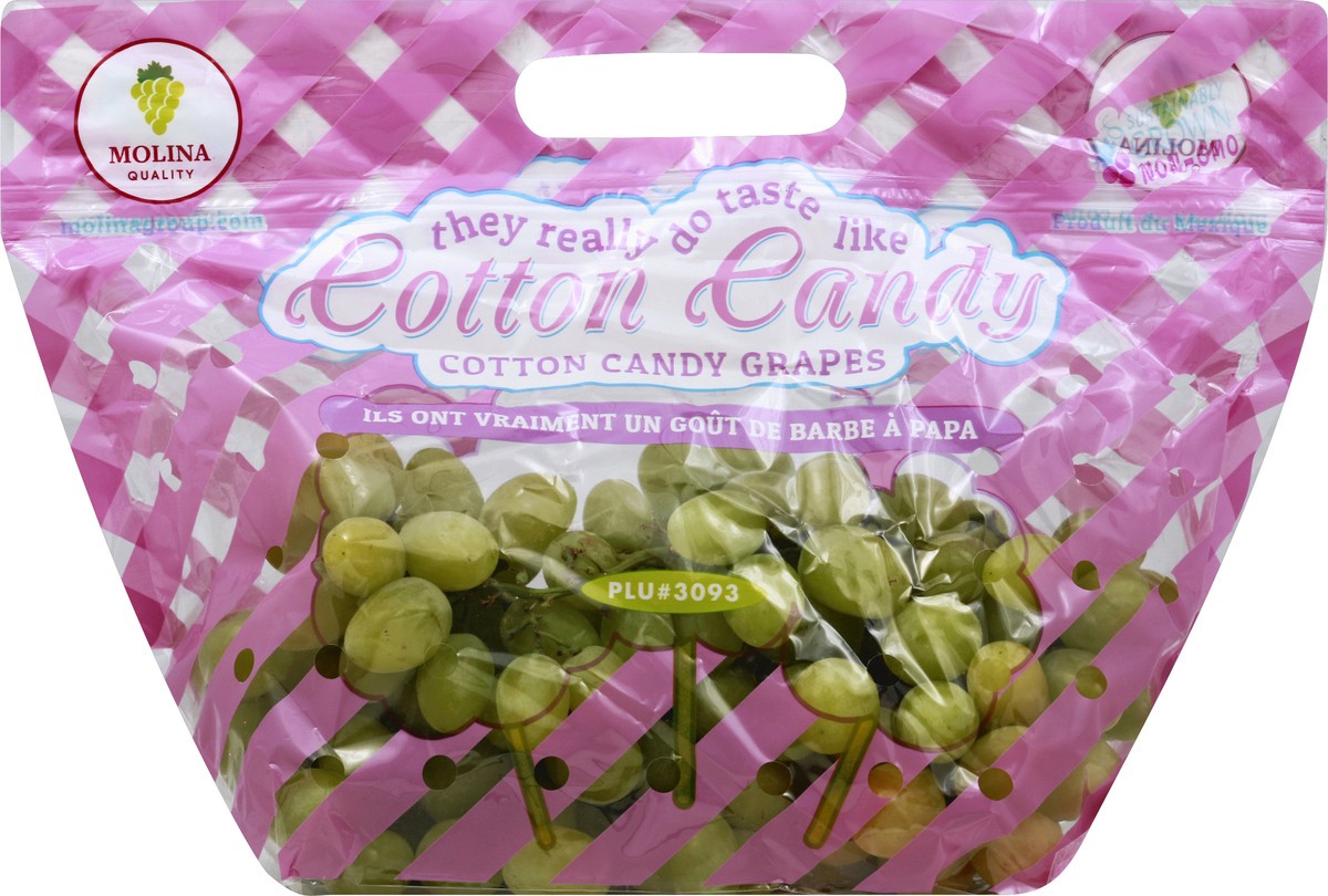 slide 1 of 4, Divine Flavor Cotton Candy Table Grapes - 1 ea, per lb