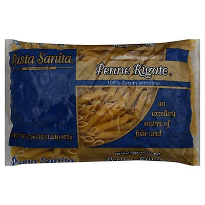 slide 1 of 1, Pasta Sanita Penne Rigate, 16 oz