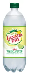 Diet Canada Dry Tonic Water with a Twist of Lime