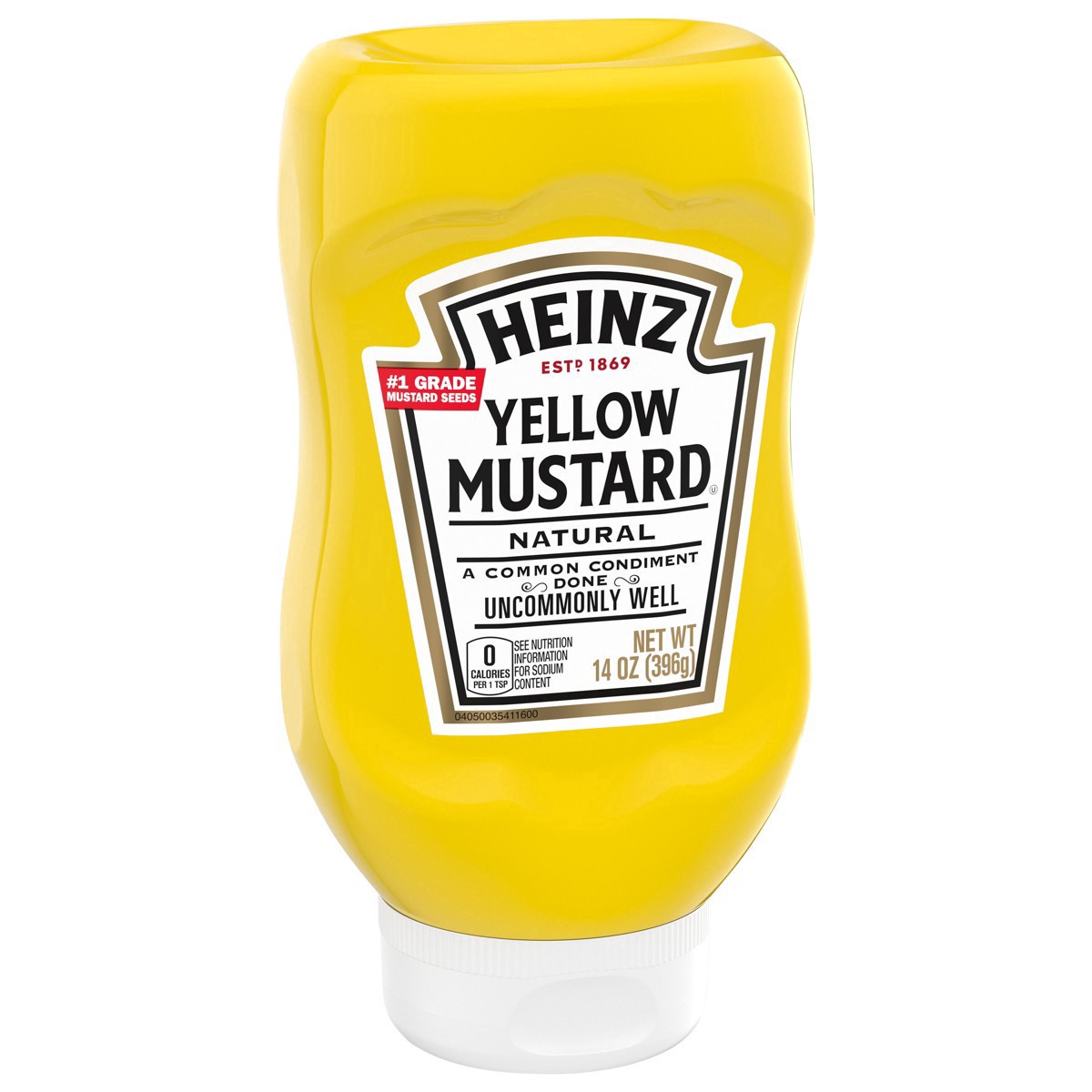 slide 19 of 43, Heinz Mustard Yellow, 14 oz