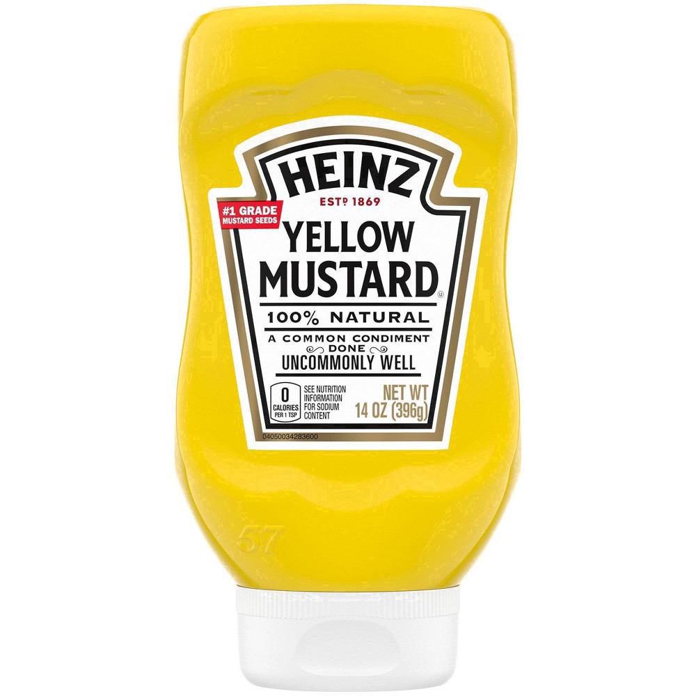 slide 38 of 43, Heinz Mustard Yellow, 14 oz