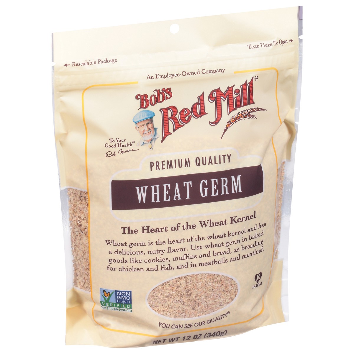 slide 8 of 11, Bob's Red Mill Wheat Germ, 12 oz