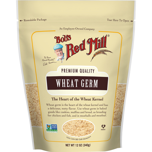 slide 1 of 1, Bob's Red Mill Wheat Germ, 12 oz